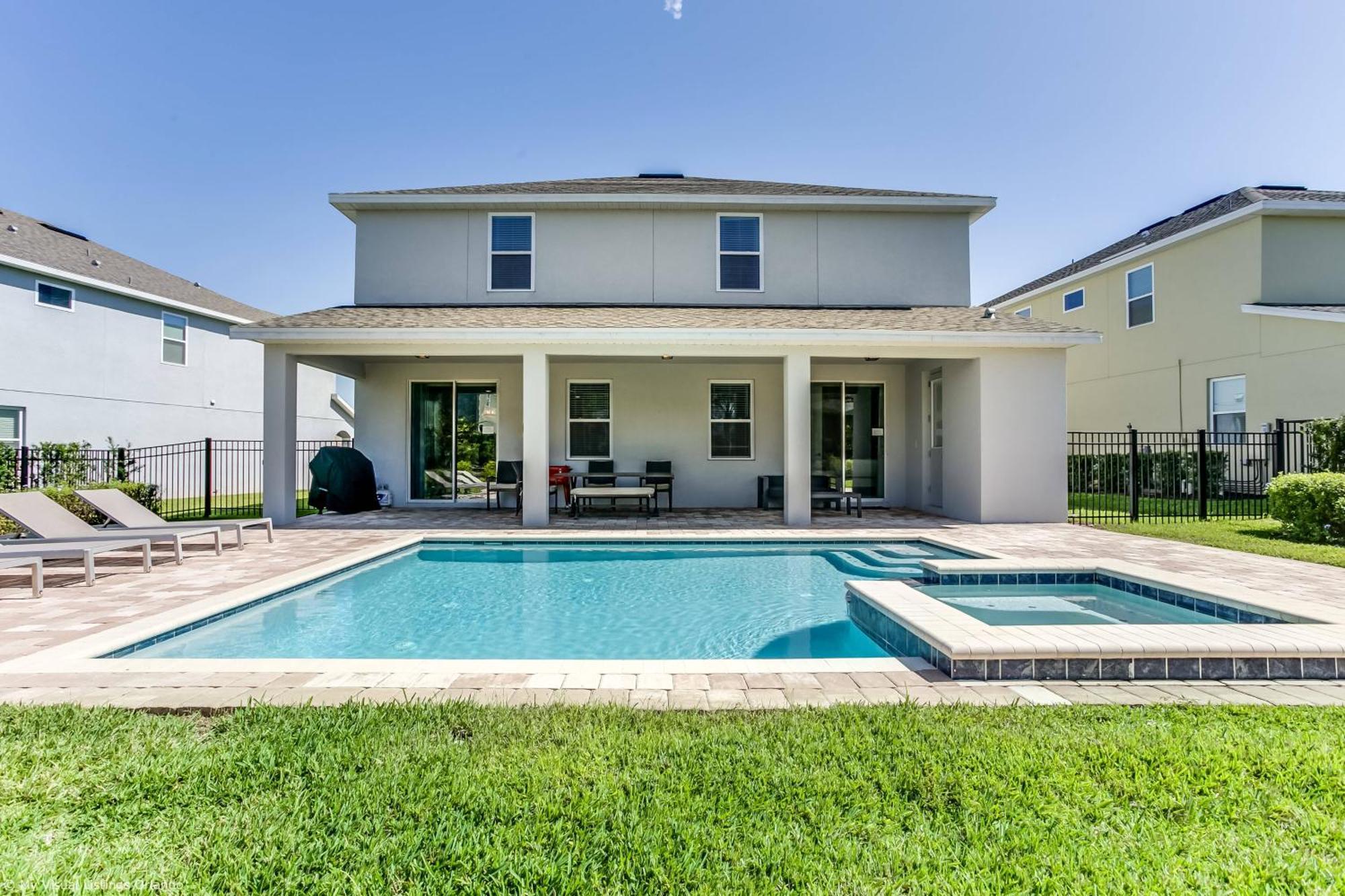 8 Bedroom Vacation Home With Pool 2114 أورلاندو المظهر الخارجي الصورة